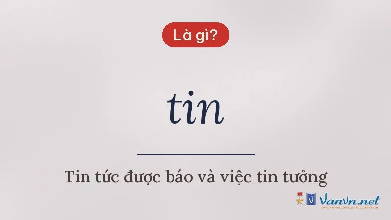 tin là gì