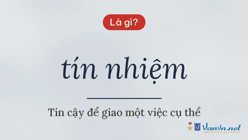 tín nhiệm là gì