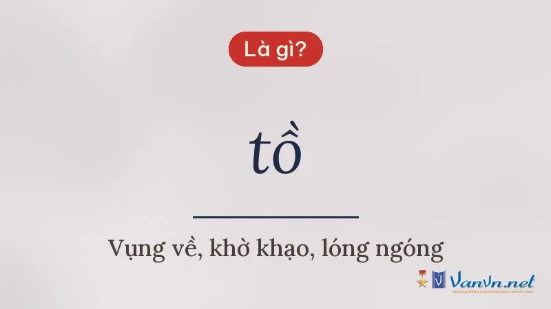 tồ là gì