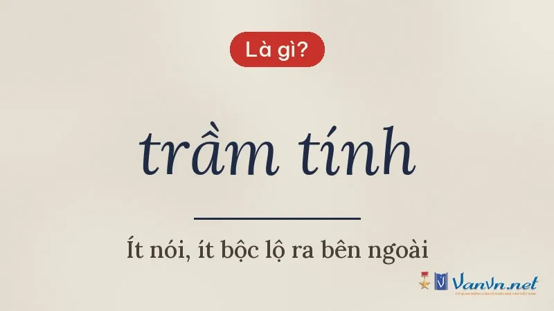 trầm tính là gì