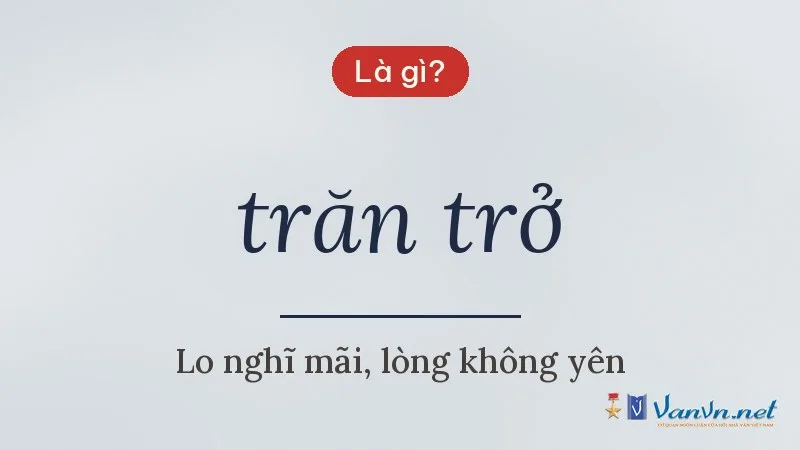trăn trở là gì