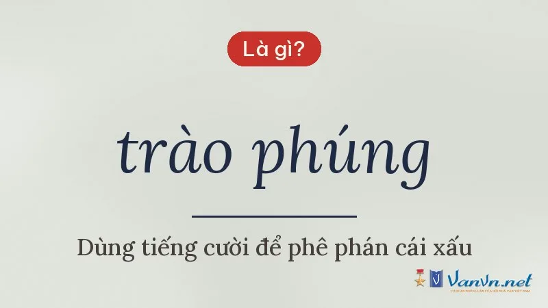 trào phúng là gì