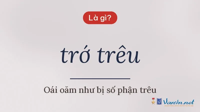 trớ trêu là gì