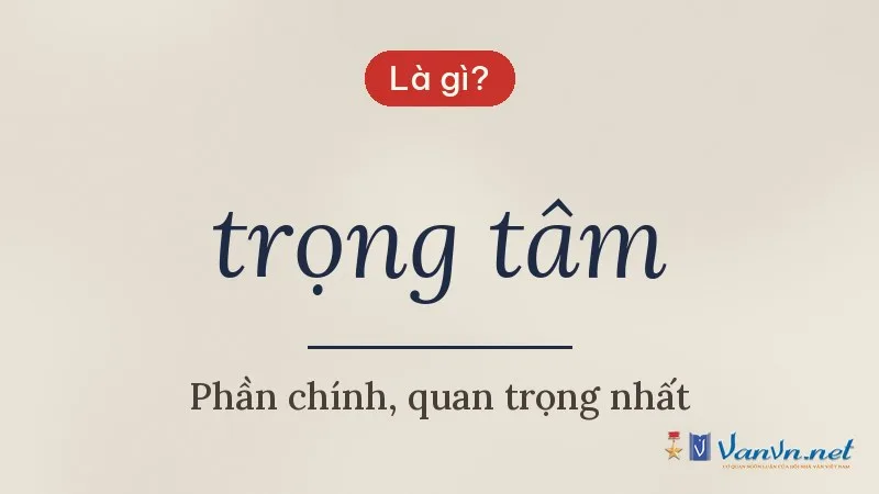 trọng tâm là gì
