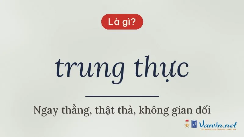 trung thực là gì