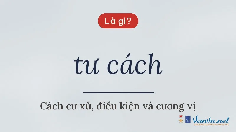 tư cách là gì