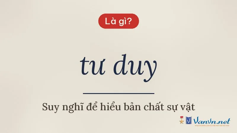 tư duy là gì