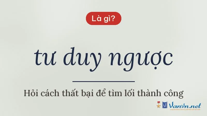 tư duy ngược là gì