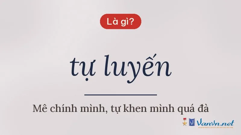 tự luyến là gì