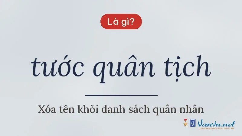 tước quân tịch là gì