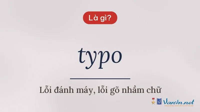 typo là gì