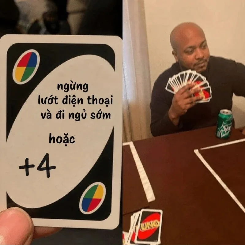 bài uno meme