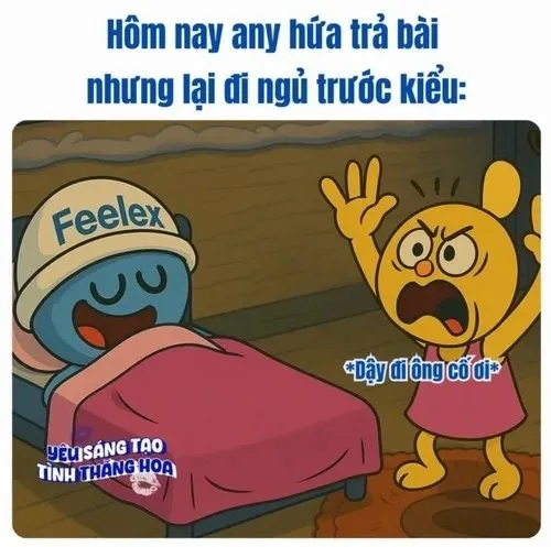meme bị vắt cực khô