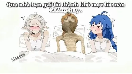 meme bị vắt cực khô