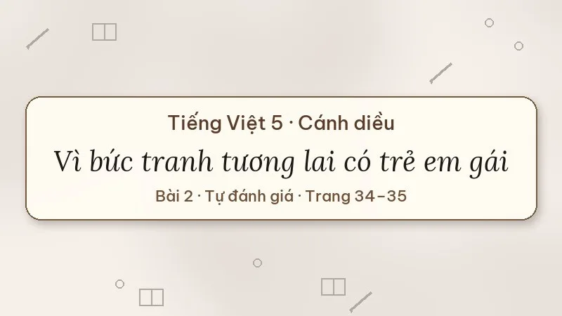 vì bức tranh tương lai có trẻ em gái lớp 5 cánh diều