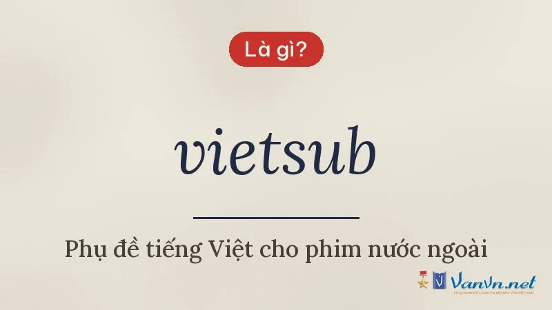 vietsub là gì