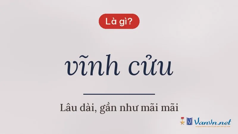 vĩnh cửu là gì