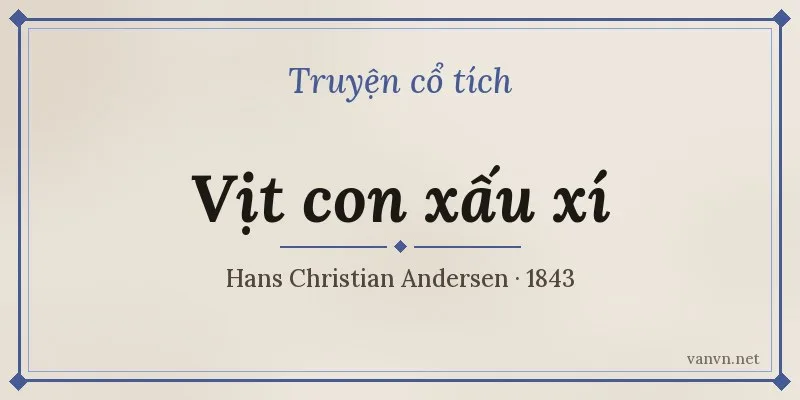 truyện vịt con xấu xí