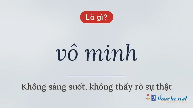 vô minh là gì