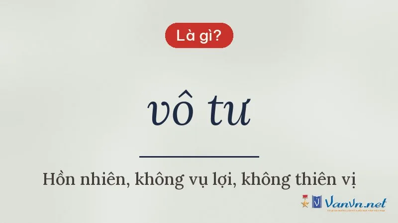 vô tư là gì