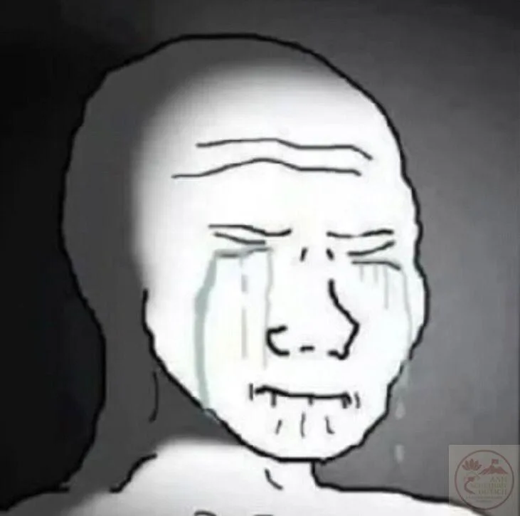 wojak meme khóc