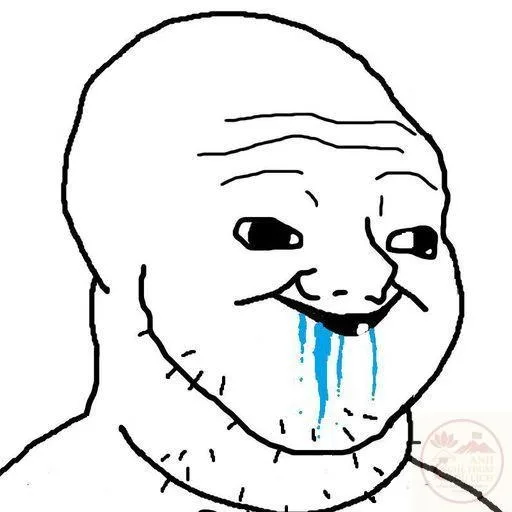 wojak meme khóc