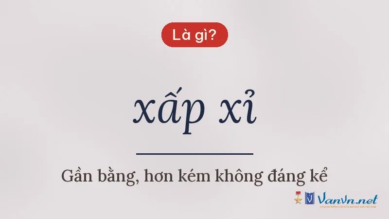 xấp xỉ là gì