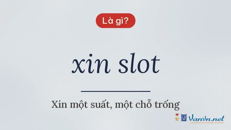 xin slot là gì