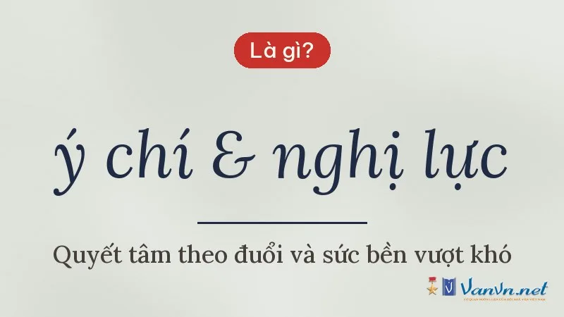 ý chí & nghị lực là gì