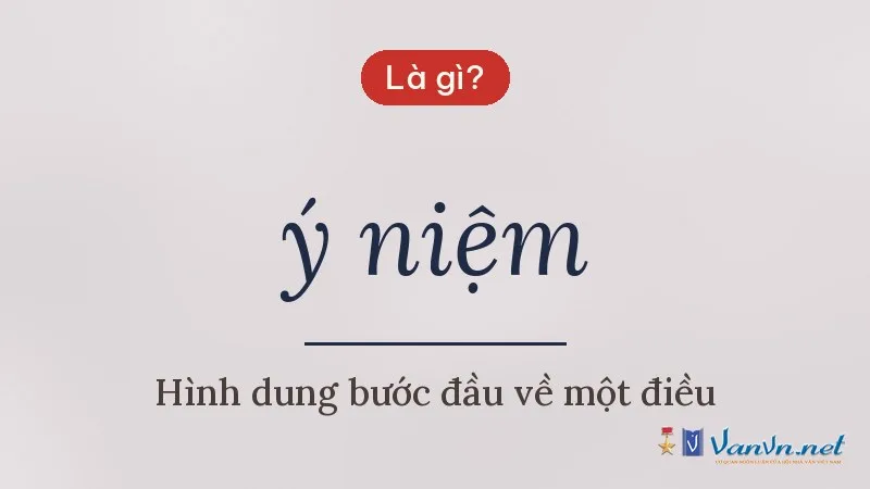 ý niệm là gì