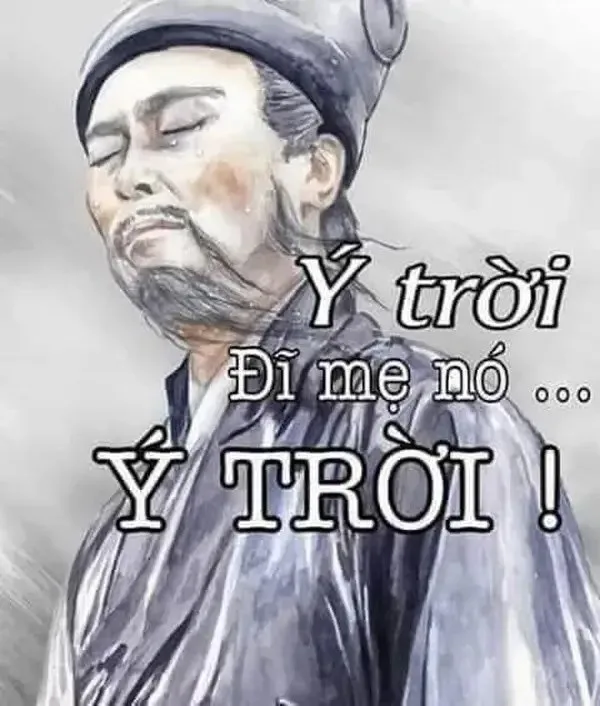 hình ảnh meme ý trời