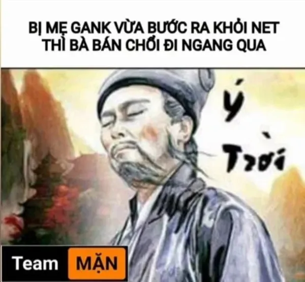 hình ảnh meme ý trời