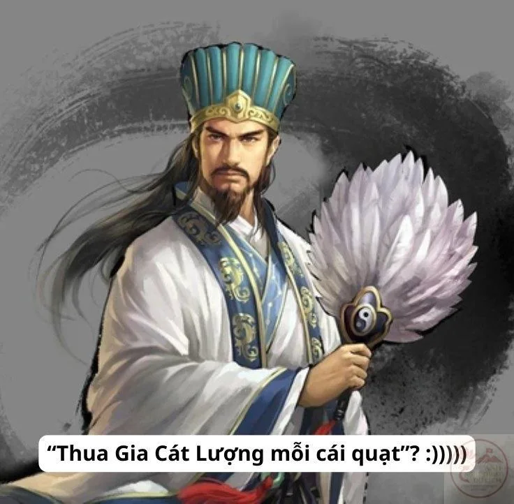 gia cát lượng meme