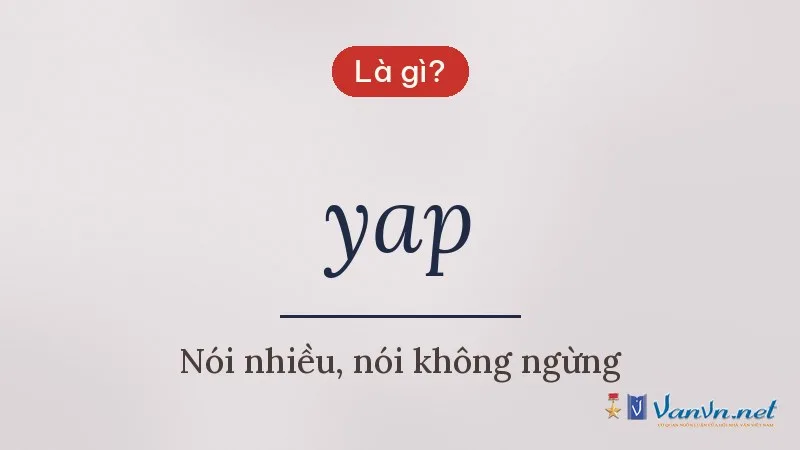 yap là gì