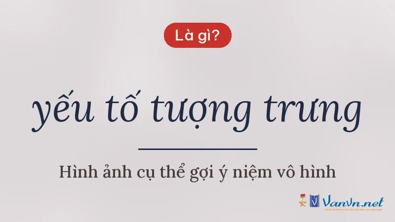 yếu tố tượng trưng là gì